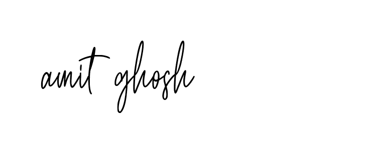 Signature of amit-ghosh-