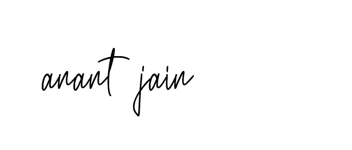 Signature of anant-jain