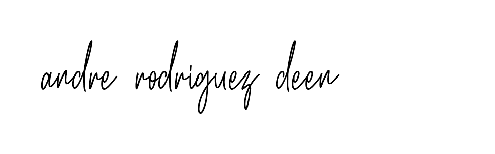 Signature of andre-rodriguez-deen