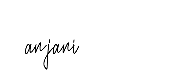 Signature of anjani-