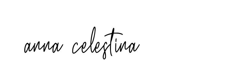 Signature of anna-celestina