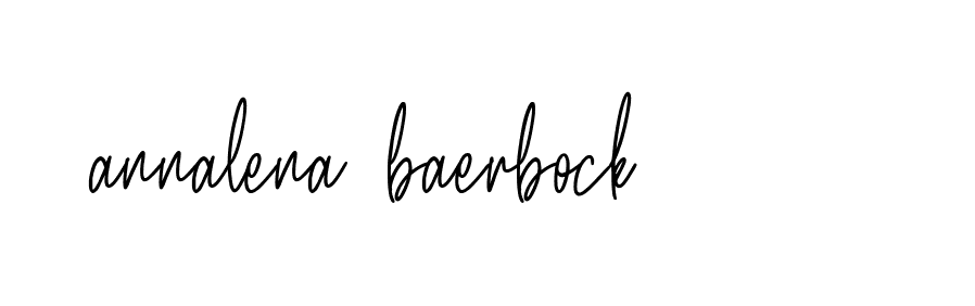 Signature of annalena-baerbock