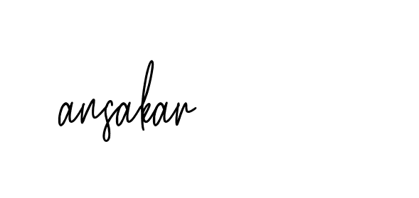 Signature of ansakar