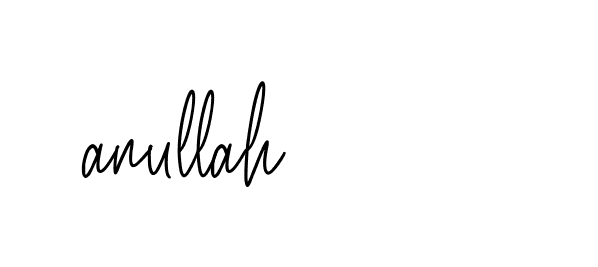 Signature of anullah