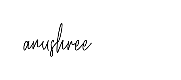 Signature of anushree