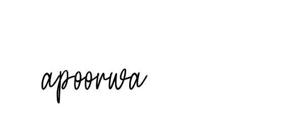 Signature of apoorwa