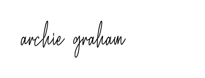 Signature of archie-graham