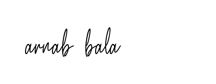 Signature of arnab-bala