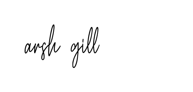 Signature of arsh-gill