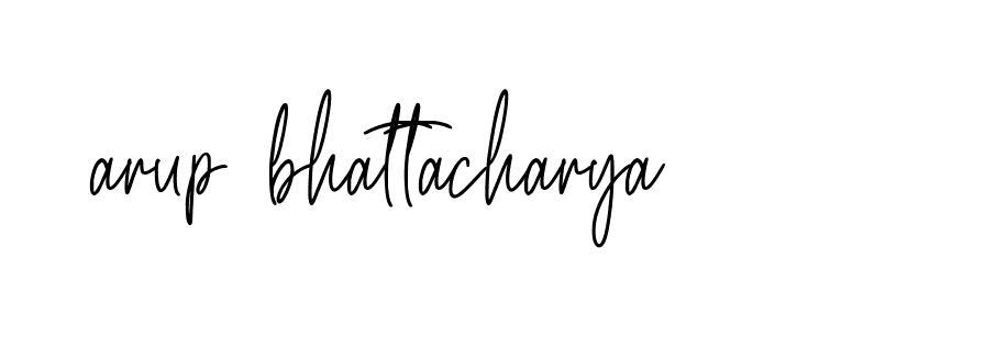 Signature of arup-bhattacharya