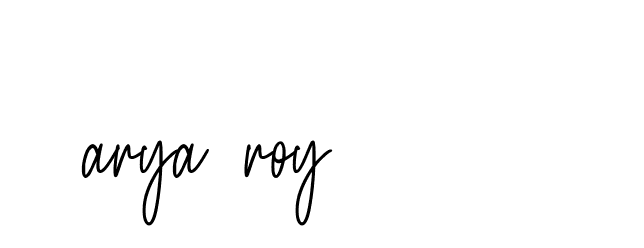 Signature of arya-roy