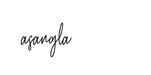 Signature of asangla