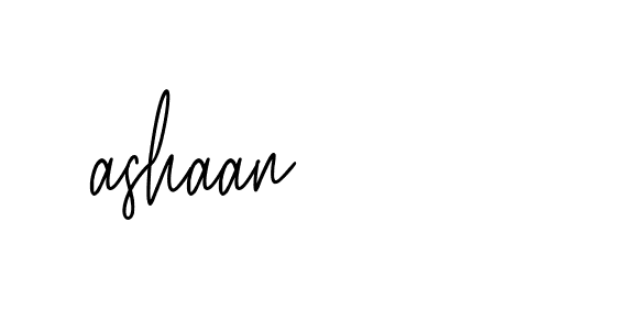 Signature of ashaan