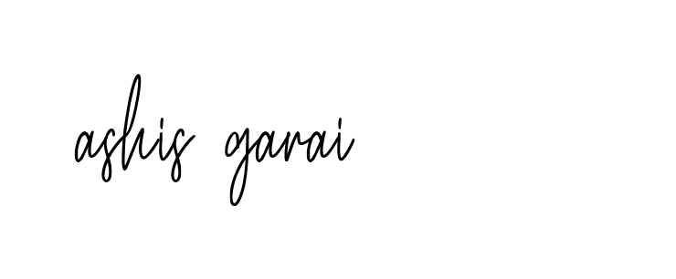 Signature of ashis-garai-