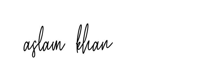 Signature of aslam-khan