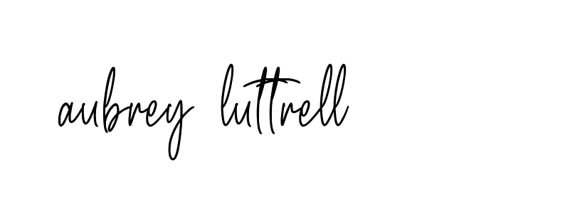 Signature of aubrey-luttrell