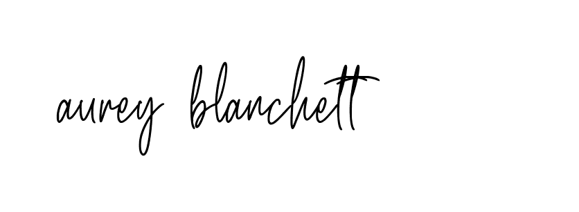 Signature of aurey-blanchett