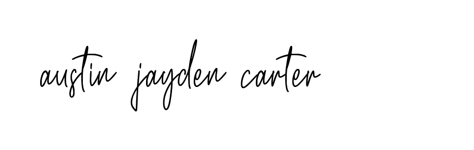 Signature of austin-jayden-carter