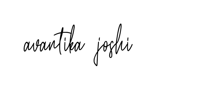 Signature of avantika-joshi