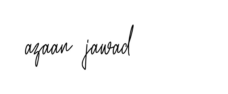 Signature of azaan-jawad