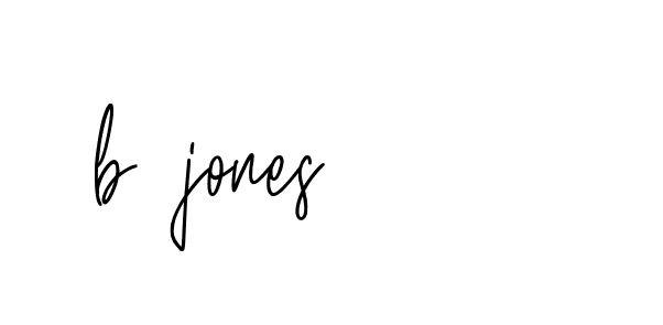 Signature of b-jones