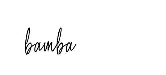 Signature of bamba