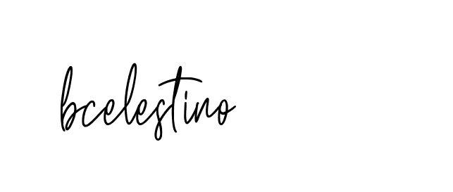 Signature of bcelestino