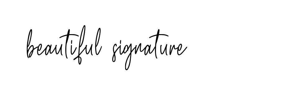 Signature of beautiful-signature