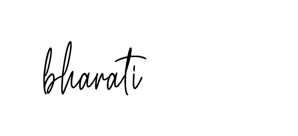 Signature of bharati