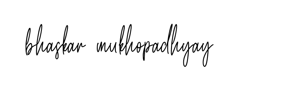 Signature of bhaskar-mukhopadhyay