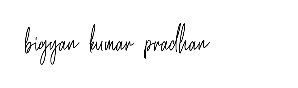 Signature of bigyan-kumar-pradhan