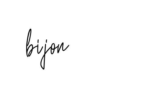 Signature of bijon