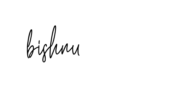 Signature of bishnu