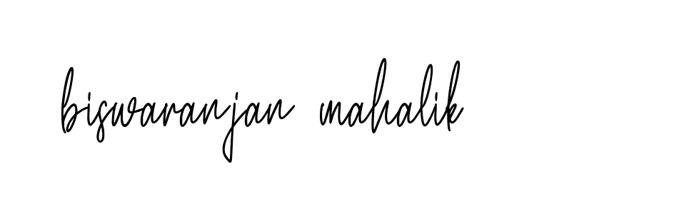 Signature of biswaranjan-mahalik