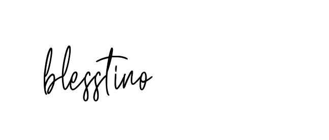 Signature of blesstino-