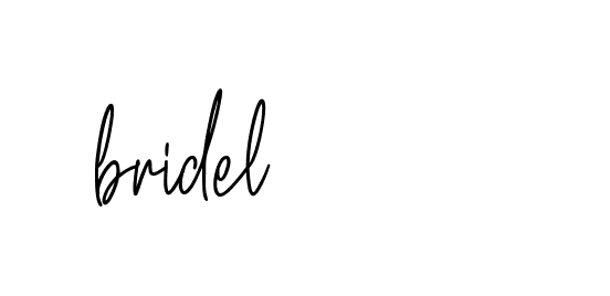 Signature of bridel