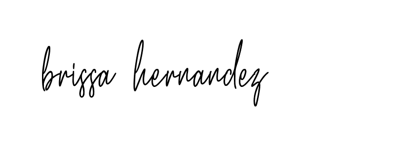 Signature of brissa-hernandez