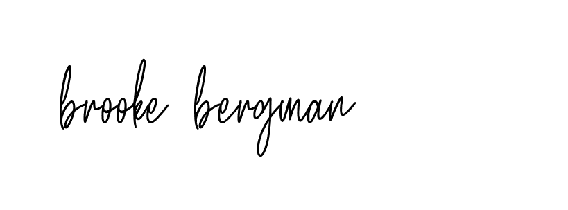 Signature of brooke-bergman