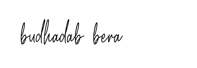 Signature of budhadab-bera