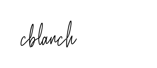 Signature of cblanch