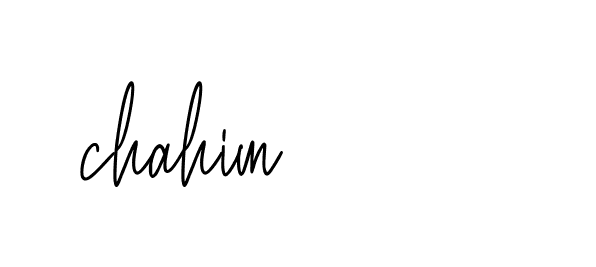 Signature of chahim