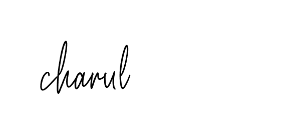 Signature of charul