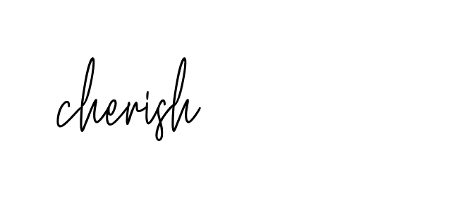 Signature of cherish-