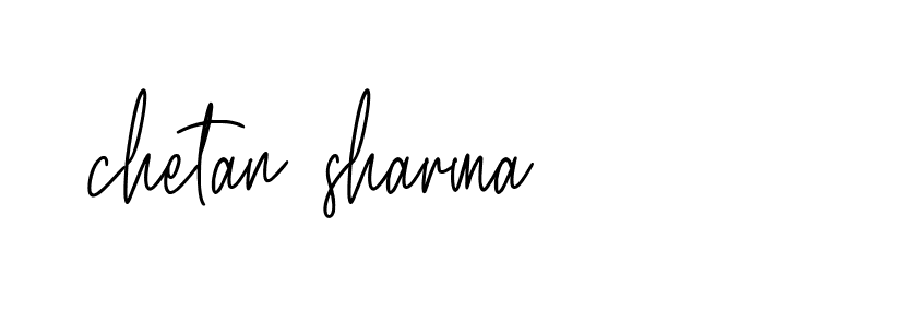 Signature of chetan-sharma-