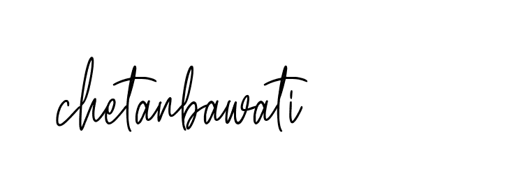 Signature of chetanbawati