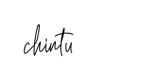 Signature of chintu