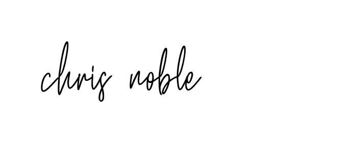 Signature of chris-noble