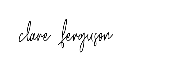 Signature of clare-ferguson