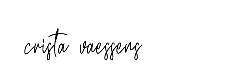 Signature of crista-vaessens