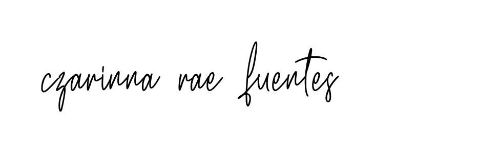 Signature of czarinna-rae-fuentes